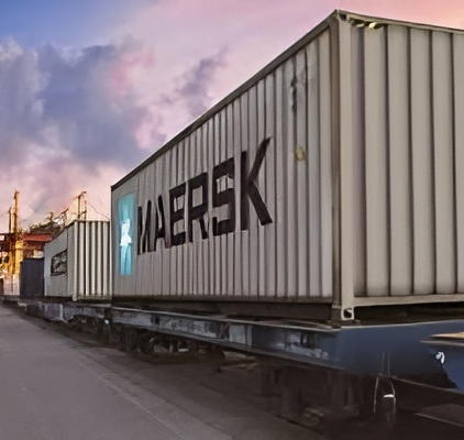 Maersk công bố giải pháp đường sắt xuyên biên giới mới ở Trung Á