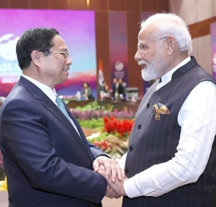 Quan hệ song phương giữa Việt Nam và Ấn Độ ngày càng phát triển, mở rộng trên hầu hết các lĩnh vực